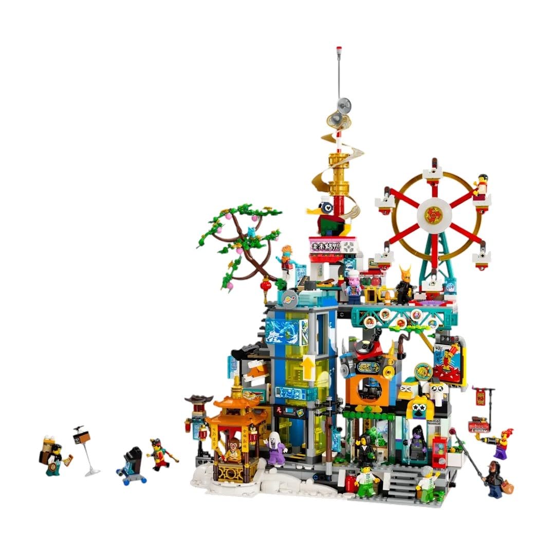 専用ページ 80054 LEGO® Monkie Kid Megapolis Şehri 5. Yıl Dönümü : Amazon.com
